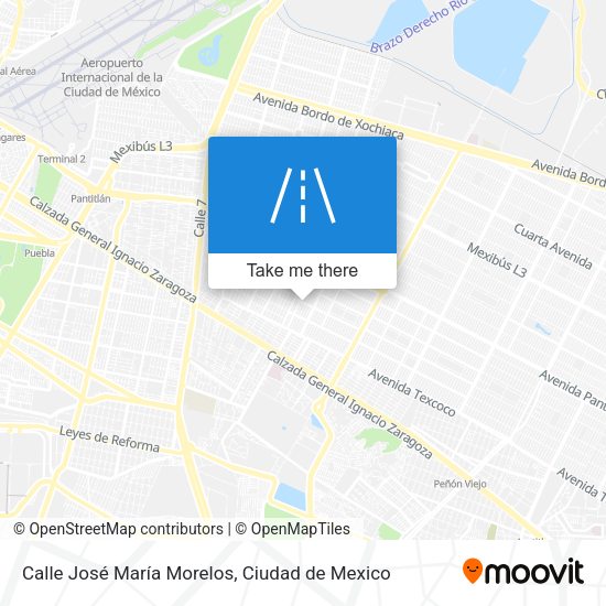 Mapa de Calle José María Morelos