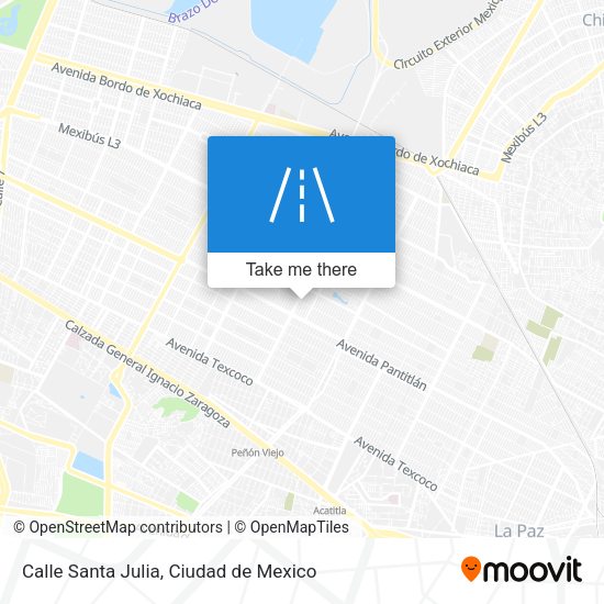 Calle Santa Julia map