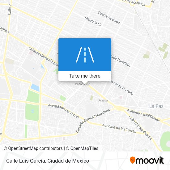 Mapa de Calle Luis García