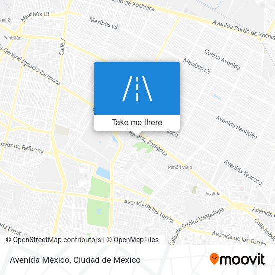 Avenida México map