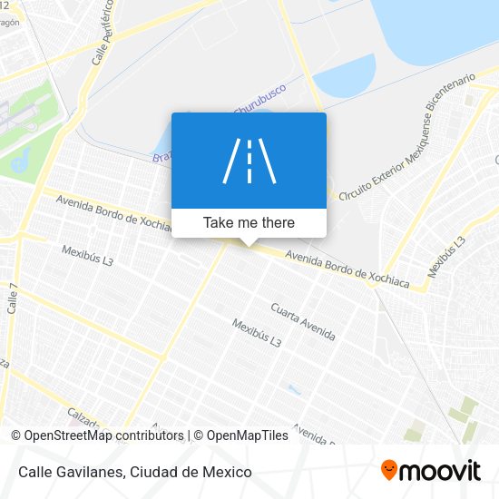 Calle Gavilanes map