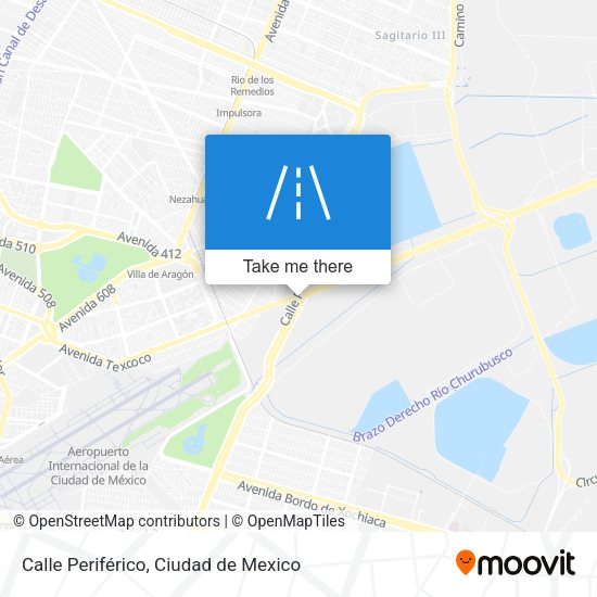 Calle Periférico map