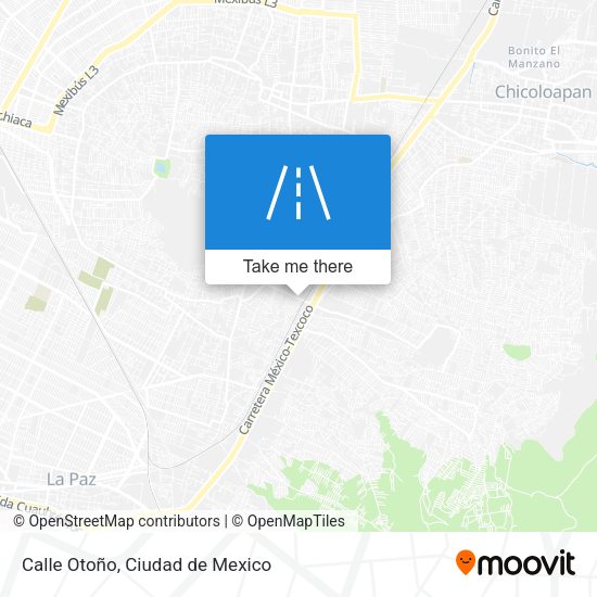 Calle Otoño map