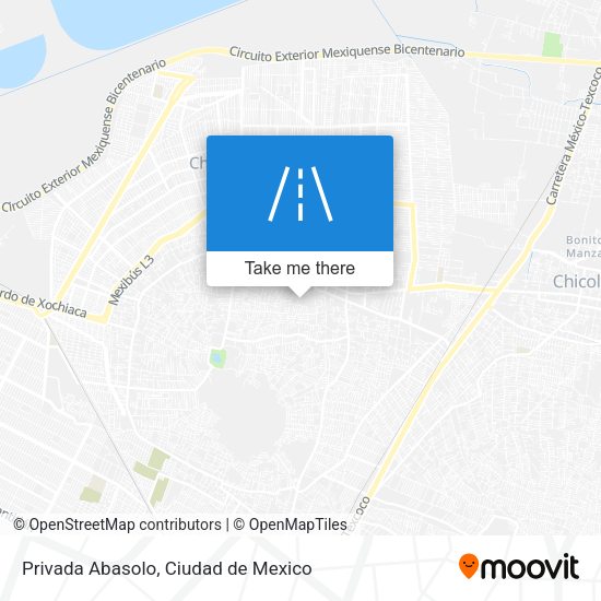 Privada Abasolo map
