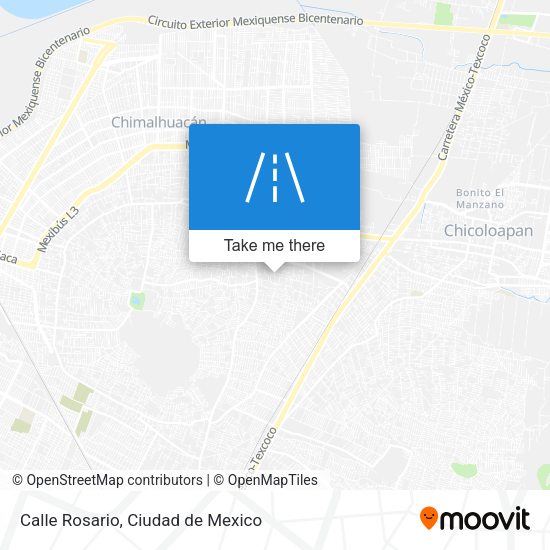 Mapa de Calle Rosario