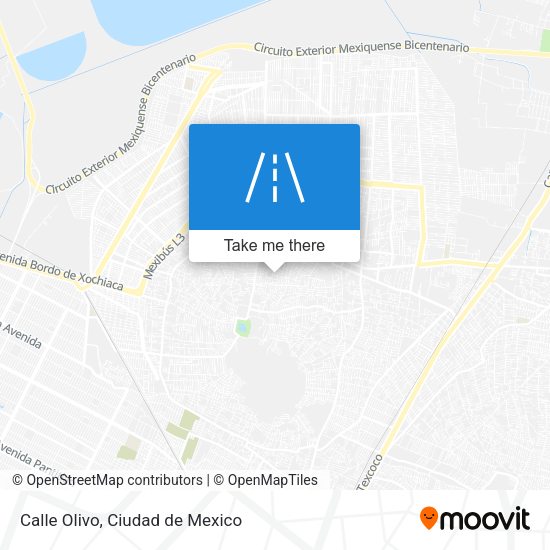 Calle Olivo map