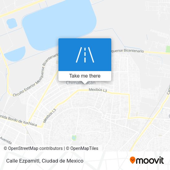 Calle Ezpamitl map