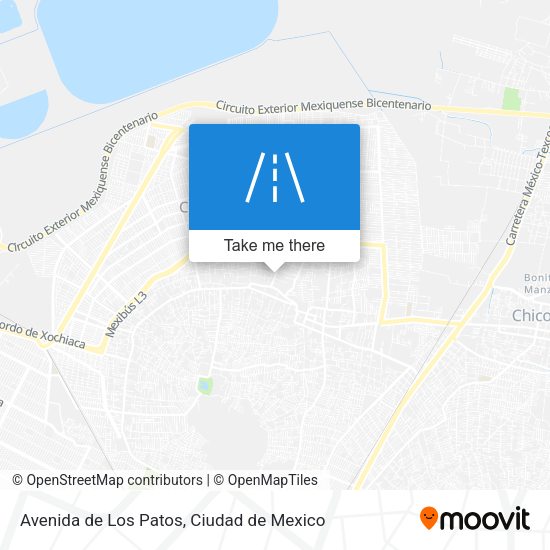 Avenida de Los Patos map