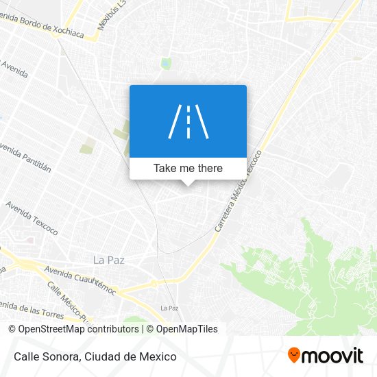 Mapa de Calle Sonora