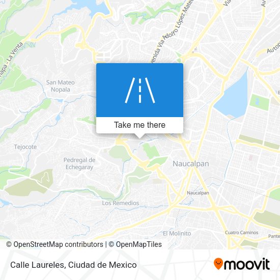 Calle Laureles map