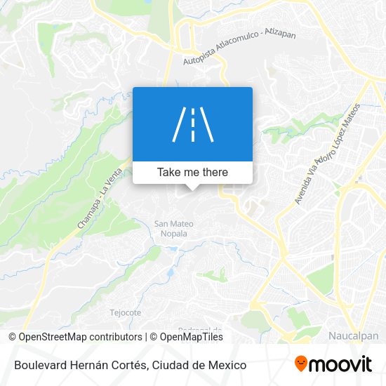 Mapa de Boulevard Hernán Cortés