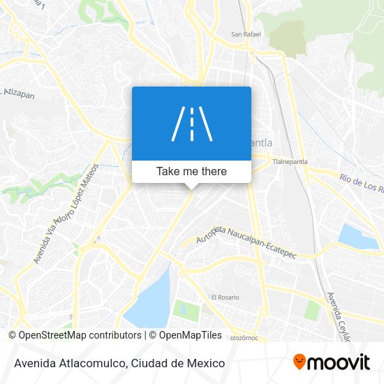 Avenida Atlacomulco map