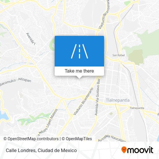 Calle Londres map