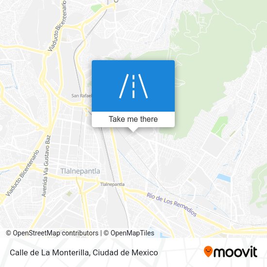 Calle de La Monterilla map