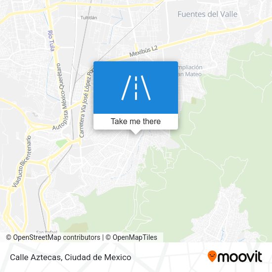 Mapa de Calle Aztecas
