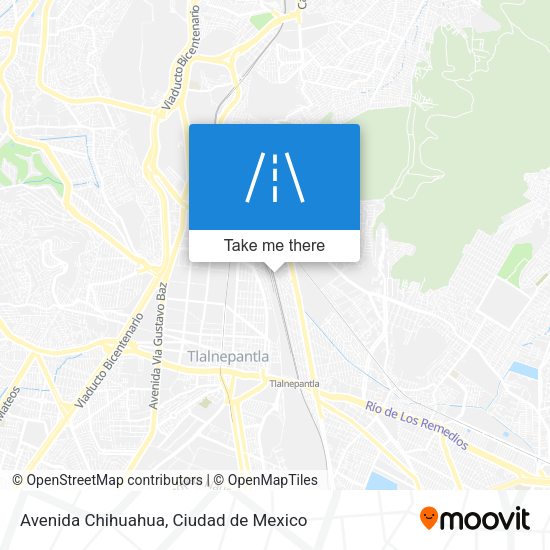 Mapa de Avenida Chihuahua