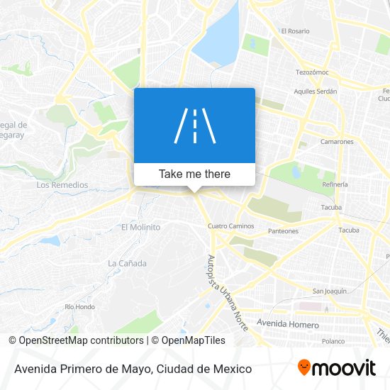 Avenida Primero de Mayo map