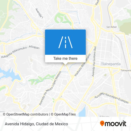 Mapa de Avenida Hidalgo