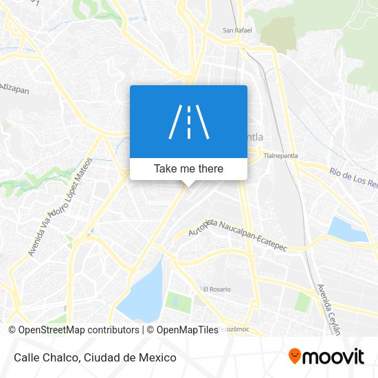 Mapa de Calle Chalco