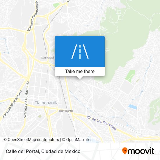 Calle del Portal map