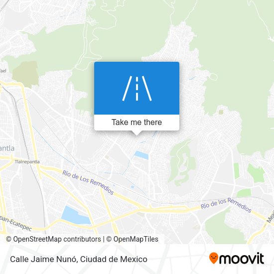 Mapa de Calle Jaime Nunó