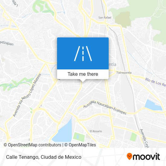 Mapa de Calle Tenango