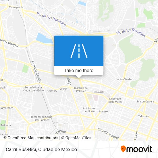 Mapa de Carril Bus-Bici