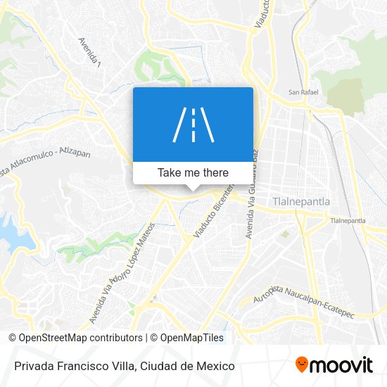Privada Francisco Villa map