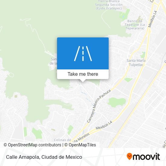 Calle Amapola map