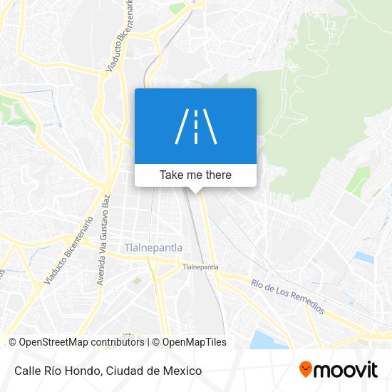 Calle Río Hondo map