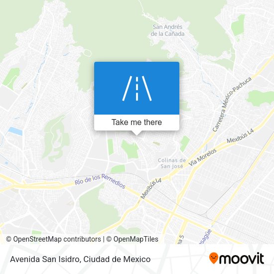 Mapa de Avenida San Isidro