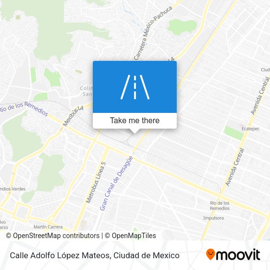 Calle Adolfo López Mateos map