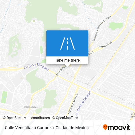 Calle Venustiano Carranza map