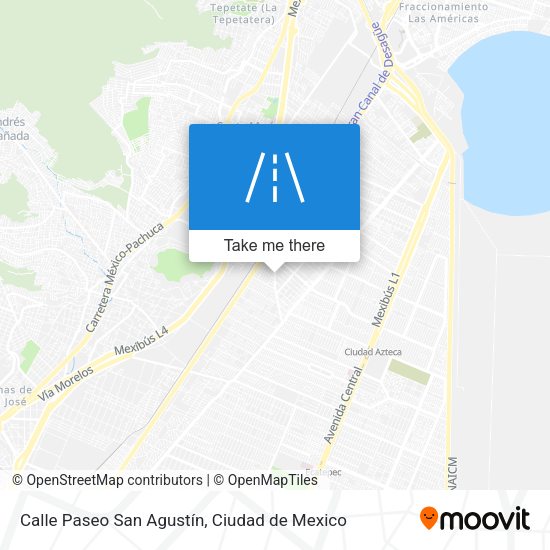 Calle Paseo San Agustín map