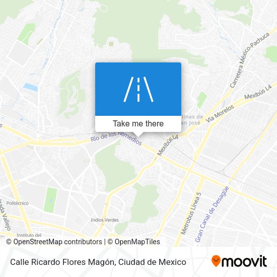 Calle Ricardo Flores Magón map