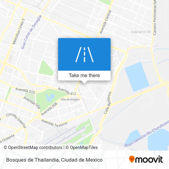Bosques de Thailandia map