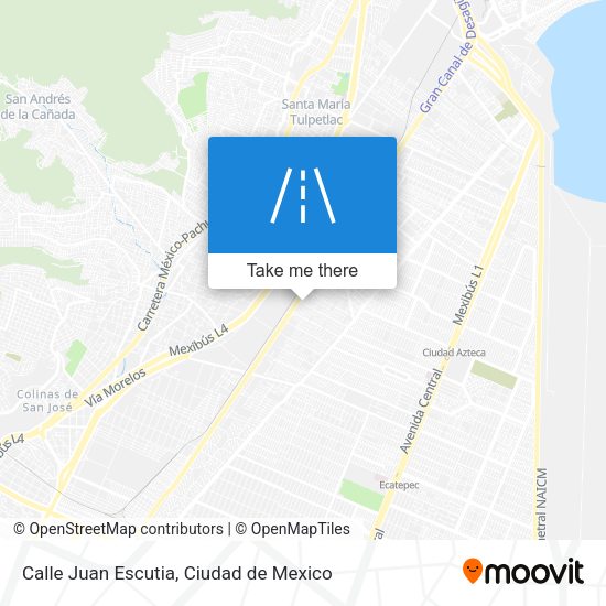 Calle Juan Escutia map