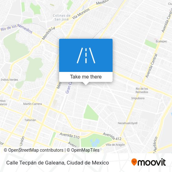 Calle Tecpán de Galeana map