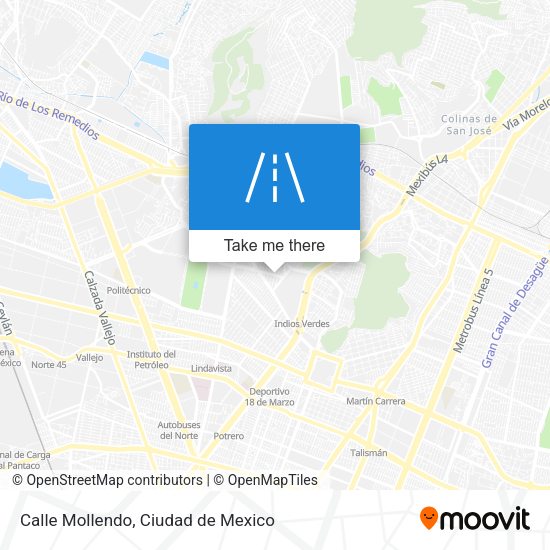 Calle Mollendo map