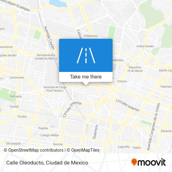 Mapa de Calle Oleoducto