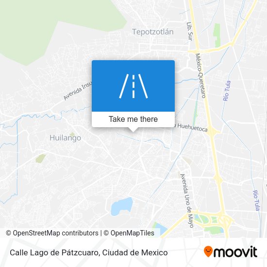 Calle Lago de Pátzcuaro map