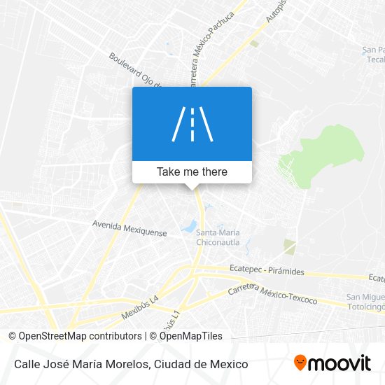 Calle José María Morelos map