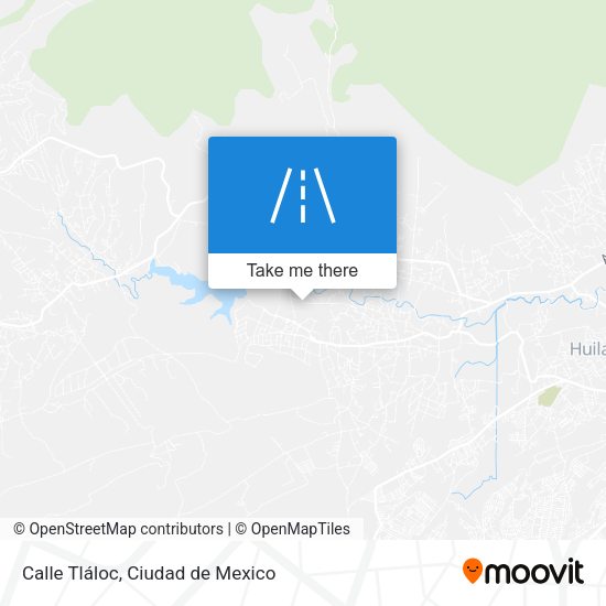 Mapa de Calle Tláloc