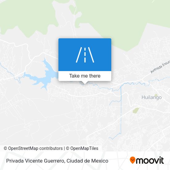 Privada Vicente Guerrero map