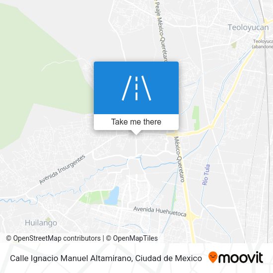 Calle Ignacio Manuel Altamirano map