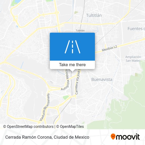 Cerrada Ramón Corona map