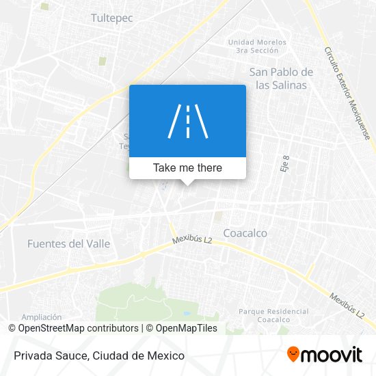 Privada Sauce map