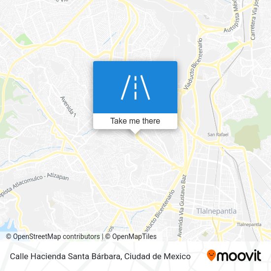 Calle Hacienda Santa Bárbara map