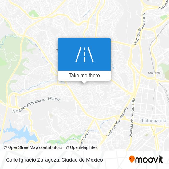 Mapa de Calle Ignacio Zaragoza