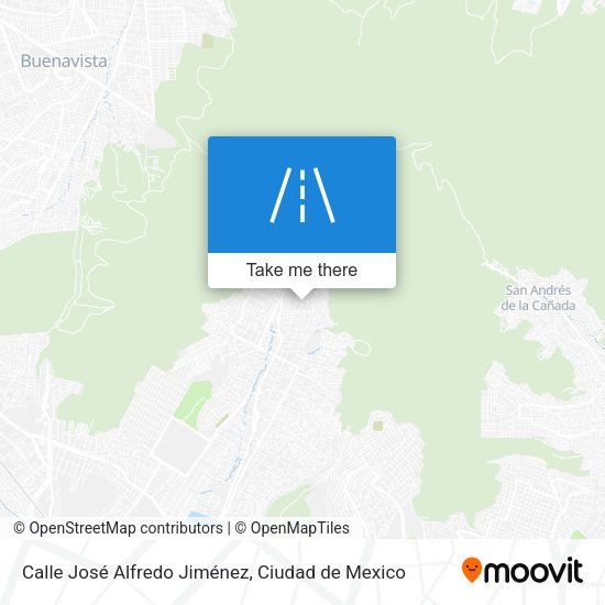 Calle José Alfredo Jiménez map